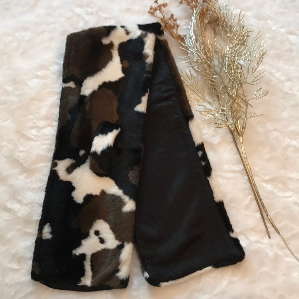 Unique short scarf with loop 🌹❤️